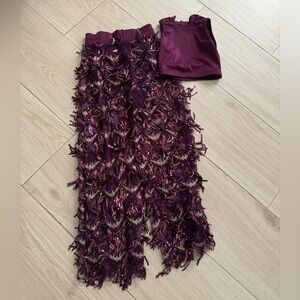 Jazz/acro dance costume 💜